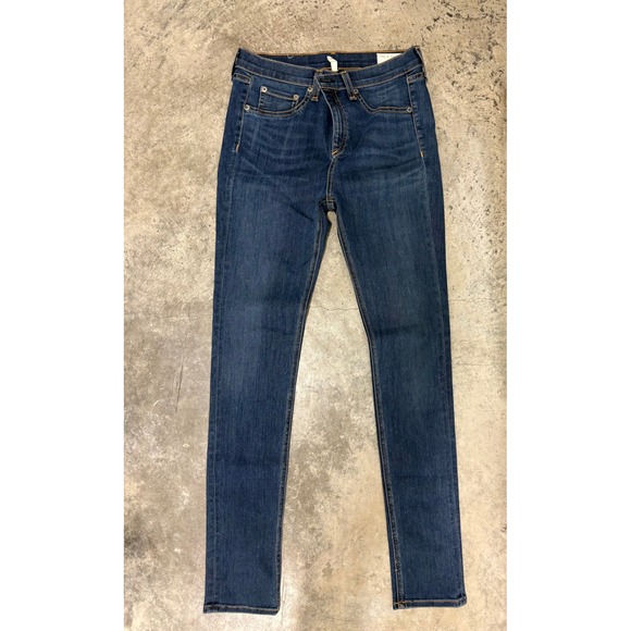 Rag & Bone Women's‎ 10 Inch Skinny Jeans Dark Wash Size 29 Denim